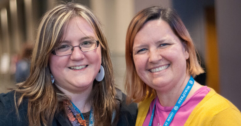 Meagan Hanes and Andrea Middleton